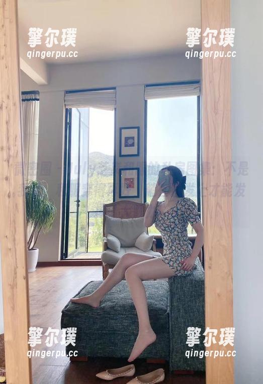 July芝岚 微密圈 - July芝岚和服的私房图集:不是我说,和服穿得再好,躺在沙发上才能发挥最大魅力!