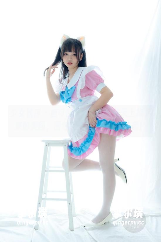 少女秩序-鹿可 少女秩序 - 鹿可的双马尾,真是天上掉下来的美图,图包完全是我的心动收藏!