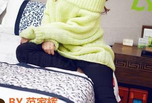 推女神 – 在萌琪琪Lrene的纯白图集中，私拍瞬间让人想当背景板。