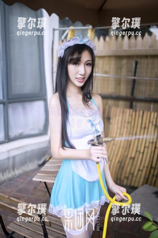 果团网-通灵儿 果团网 - 从头到脚的全套通灵儿奶牛写真,真是看不够!