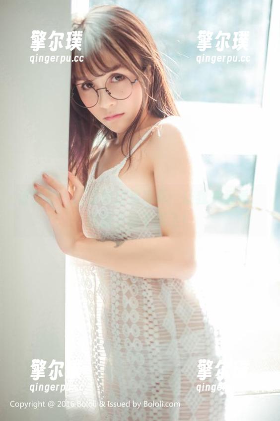 波萝社-王语纯 波萝社 - 王语纯白裙写真:让我来看看,这裙子能不能飞!