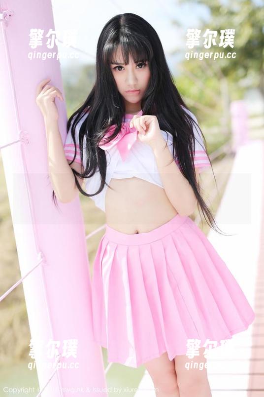 美媛馆-田芯娜Angel 美媛馆 - 双马尾两次方:田芯娜Angel图集之资源确实有点上头!